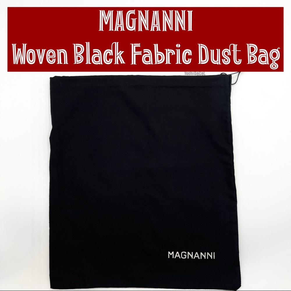 🆕 Authentic Magnanni black dust bag, new
